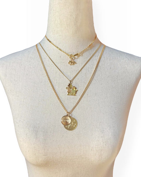14k Gold Music Charm