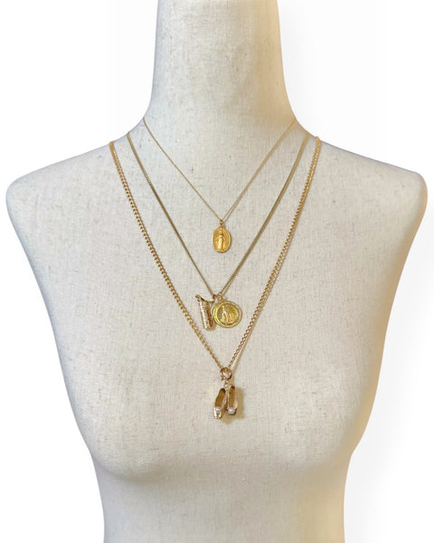 14k Gold Golf Clubs Charm