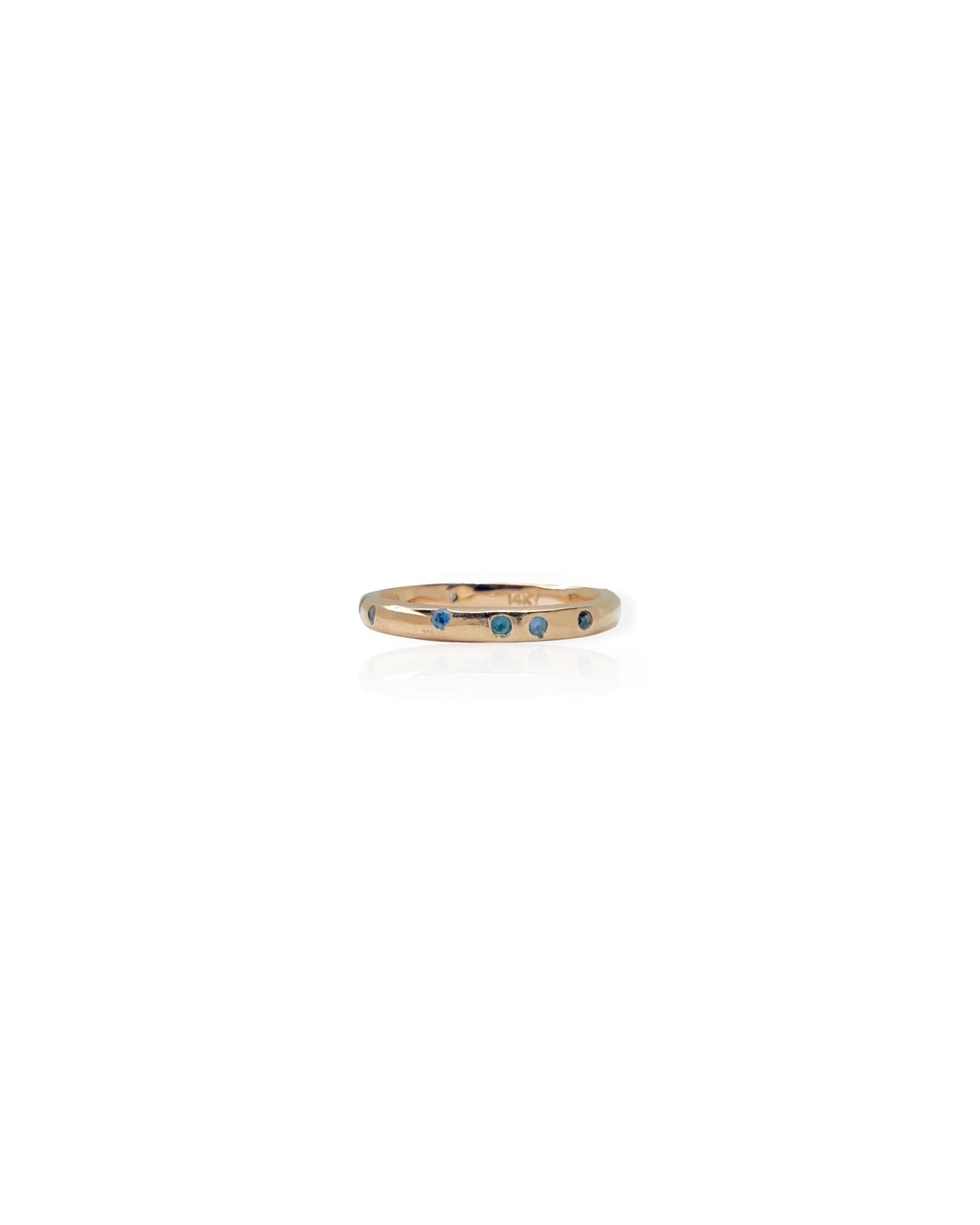 14k Rose Gold Etoile Ring (5.5)