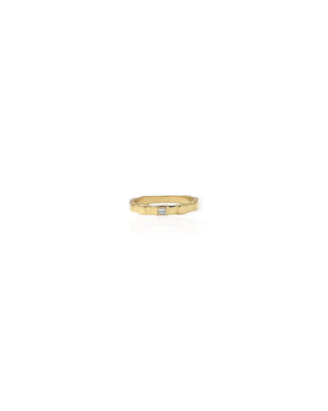 10k Gold Diamond Boxes Ring (2)