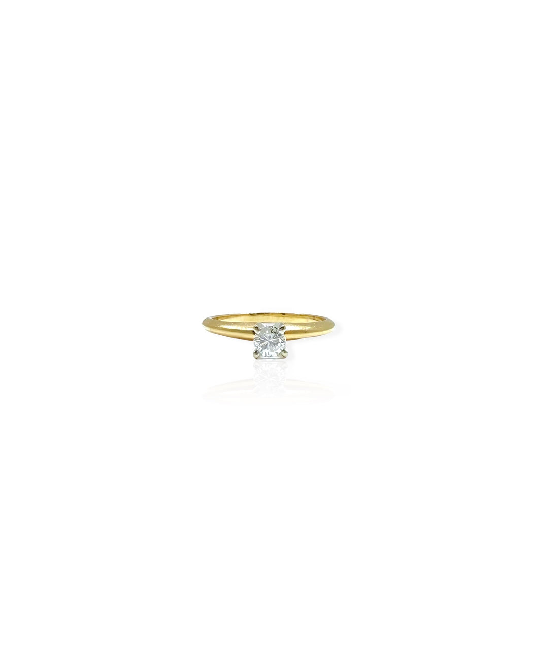 14k Gold Diamond Solitaire Ring (4)