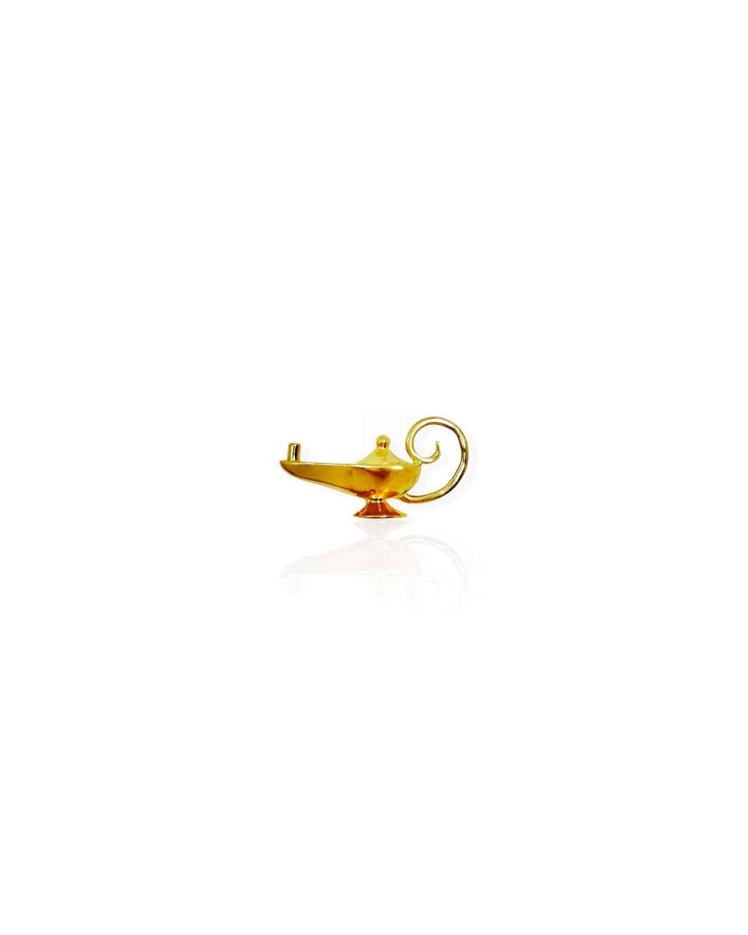 18k Gold Magic Lamp Charm