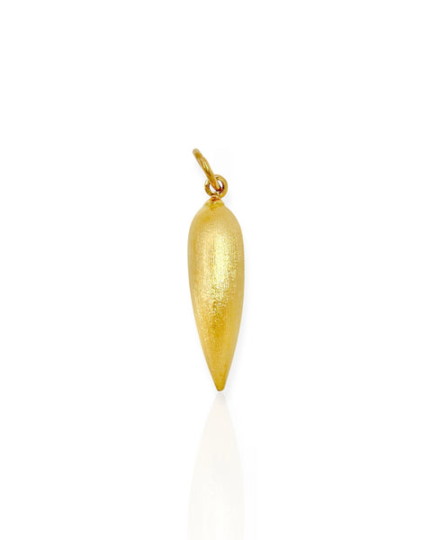 14k Gold Pendulum Charm