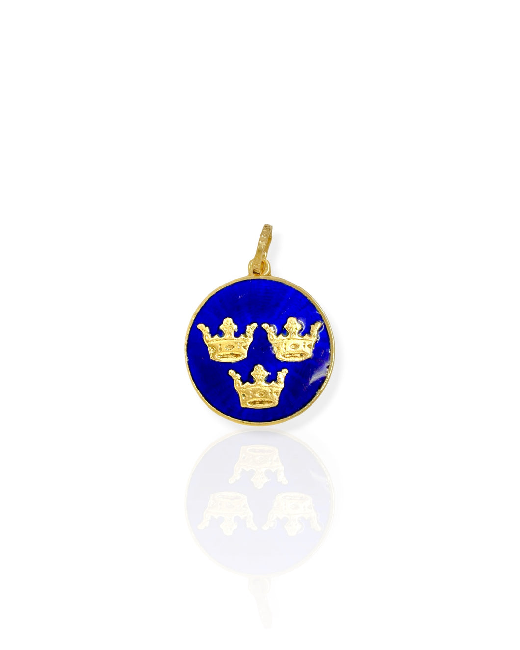 18k Gold Sweden Charm