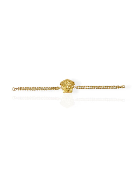 14k Gold Medusa Bracelet (7