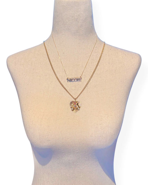 14k Gold Wedding Bells Charm