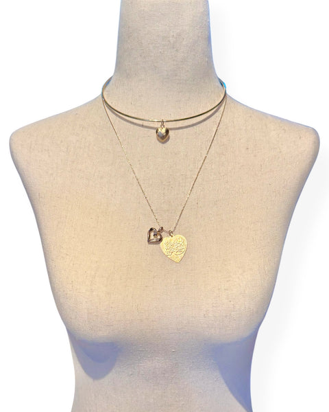 14k Gold "Happy Birthday" Heart Charm