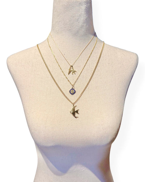 18k Gold Seashell Charm