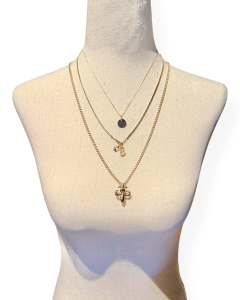 18k Gold Apple Charm