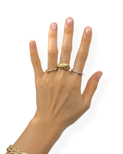 10k Gold Pave Ring (8)