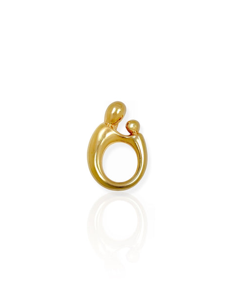 14k Gold Parent and Child Charm