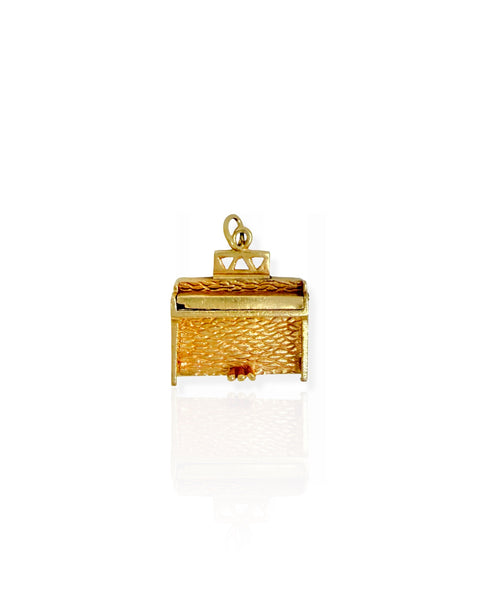 14k Gold Piano Charm