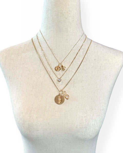 14k Gold Letter C Charm