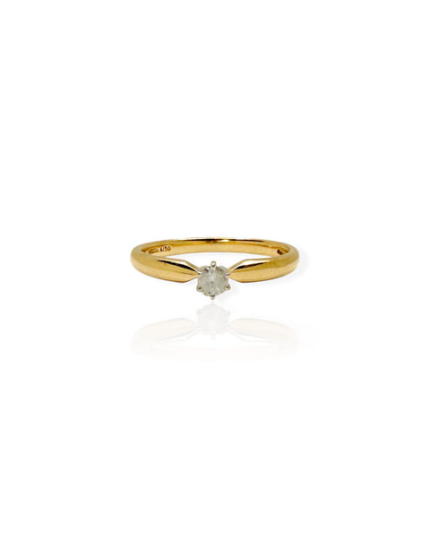 14k Gold Diamond Solitaire Ring (7)