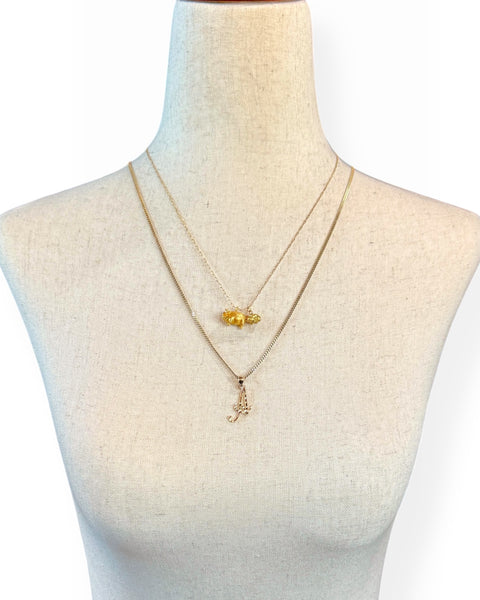 24k Gold Piglet Charm