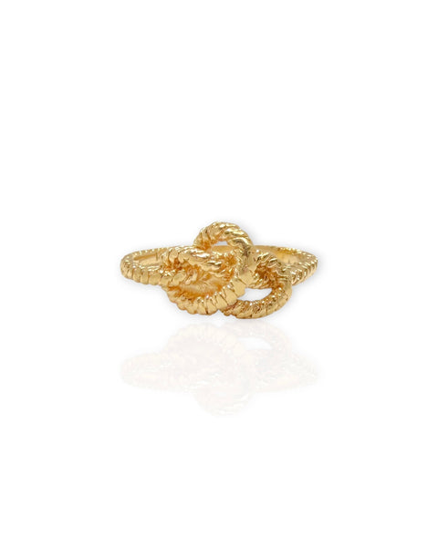 14k Gold Knot Ring (5.75)
