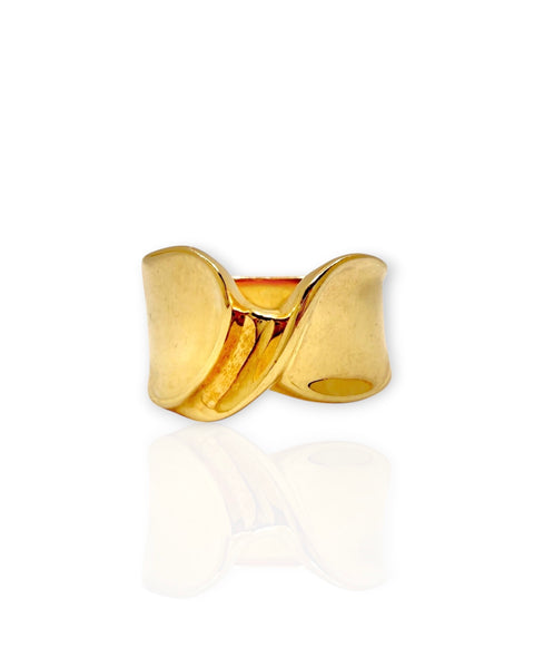 14k Gold Twist Ring (5.75)