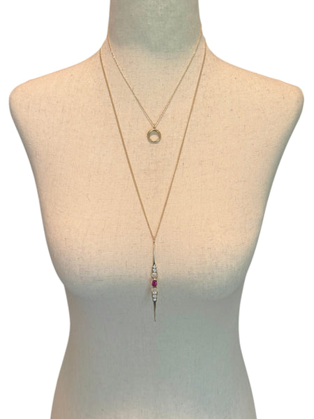 14k Gold Bolt Clasp