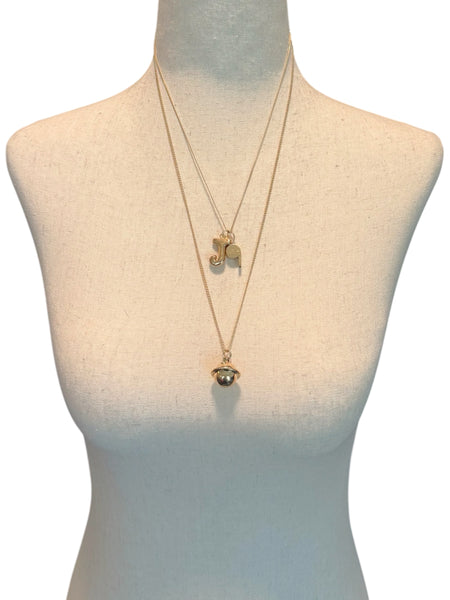 14k Gold Whistle Charm L