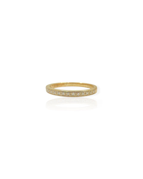 10k Gold Diamond Ring (6.5)