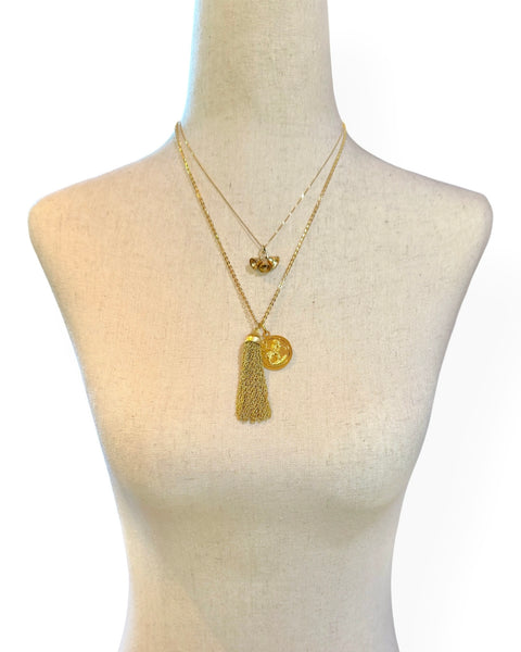 14k Gold Triple Bells Charm