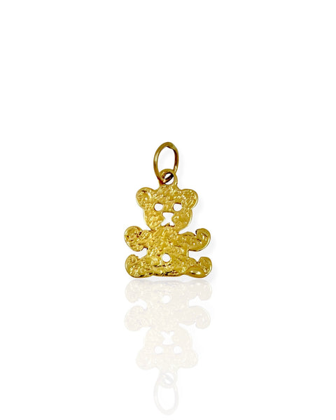 14k Gold Teddy Bear Charm