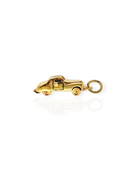 14k Gold Car Charm