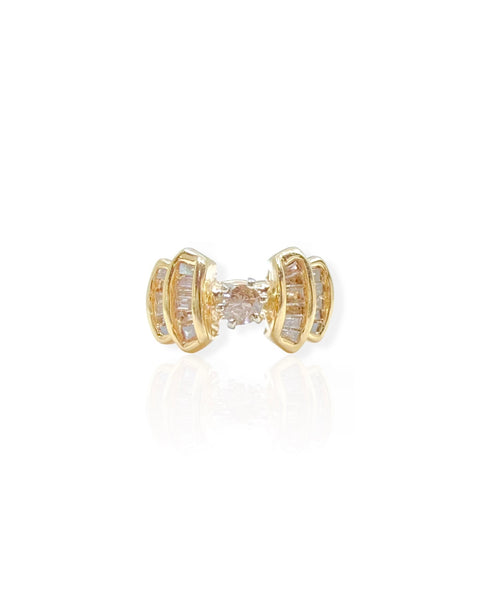 14k Gold Diamond Parenthesis Ring (6)