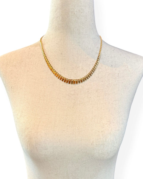 18k Gold Cleopatra Necklace (18.25")