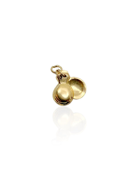 14k Gold Castanets Charm