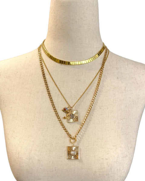 14k Gold Curb Chain Necklace (23")