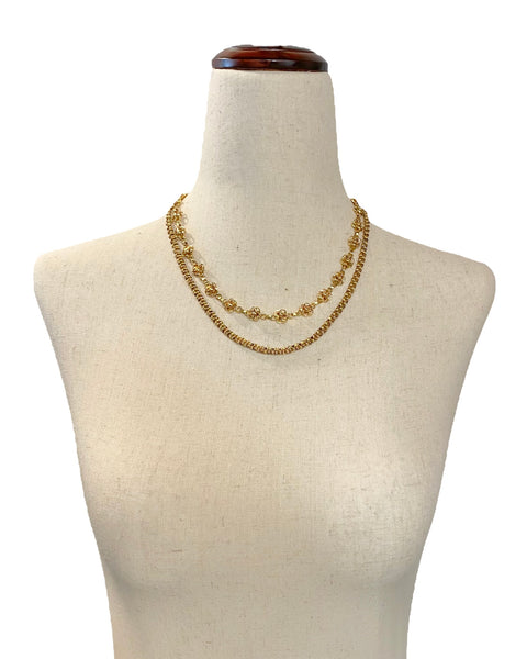 14k Gold Multi Link Chain Necklace (20")