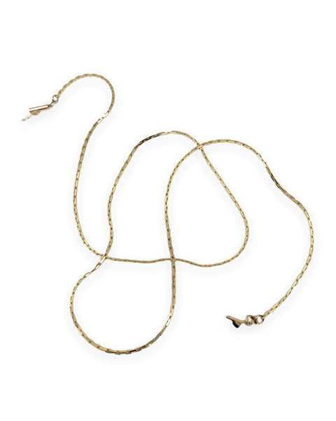 14k Gold Fancy Link Chain Necklace (24.75